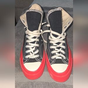 Converse Comme des Garçons Play x Chuck 70 High 'Black Red'The Comme des Garçons